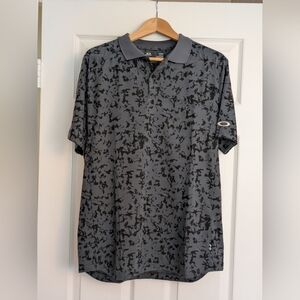 Oakley Gray Camo Men's Golf Shirt